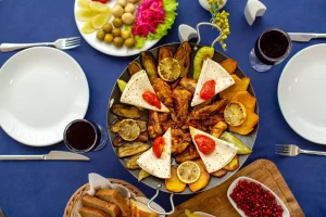 tabla de picada y fiambres